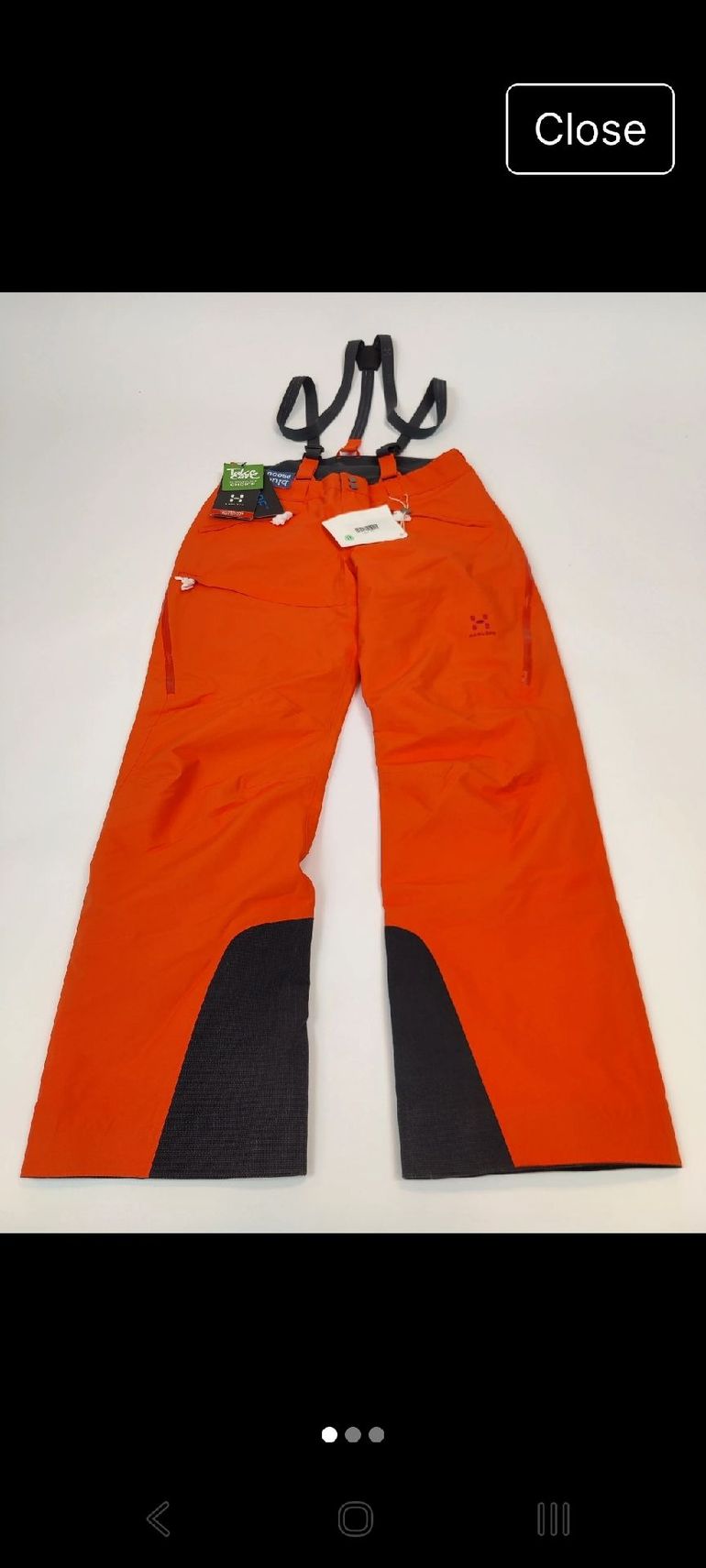 Used Haglofs Haglöfs Line insulated womens ski pant 2024 bike — image 1 of 5