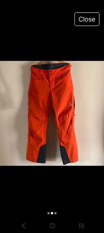Used Haglofs Haglöfs Line insulated womens ski pant 2024 bike — image 2 of 5
