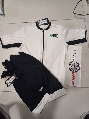 spiuk COMPLETINO SPIUK ANATOMIC WHITE M - MCAN19B4/CCTAN19B4 2023 Cycling Clothing de segunda mano