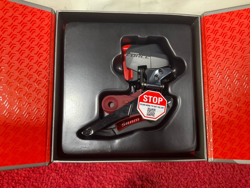 Used Sram Force eTAP AXS 2x12 Front derailleur 2022 Drivetrain & Pedals