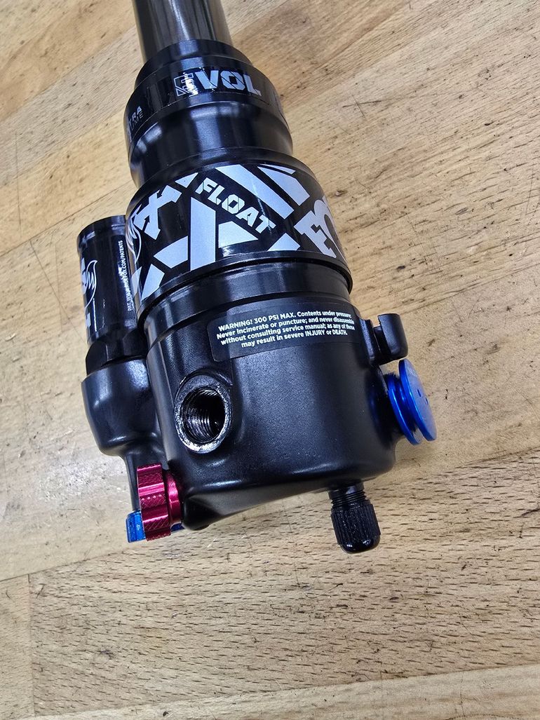 Fox FLOAT X NUDE PE EVOL Trunnion 165x45mm Dämpfer 2024