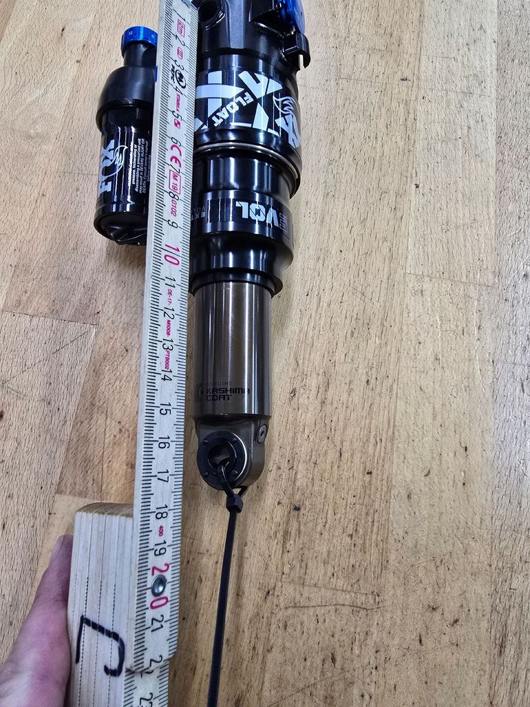 Fox FLOAT X NUDE PE EVOL Trunnion 165x45mm Dämpfer 2024