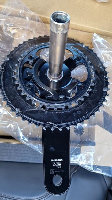 Used Shimano Dura-Ace 9000 Crankset with 4iiii Power Meter bike — image 5 of 9