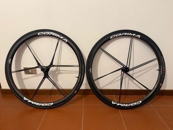 Corima, Set ruote  32 MCC EVO Ceramic Speed Edition – mai usate, tubeless ready + borse incluse