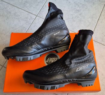Used Dmt Scarpe  WKM1 nero arancione bike — image 2 of 5