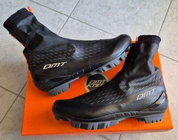 Used Dmt Scarpe  WKM1 nero arancione bike — image 3 of 5