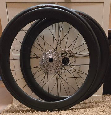 Brugt Cannondale R-S 50 Carbon Clincher Wheelset Wheels
