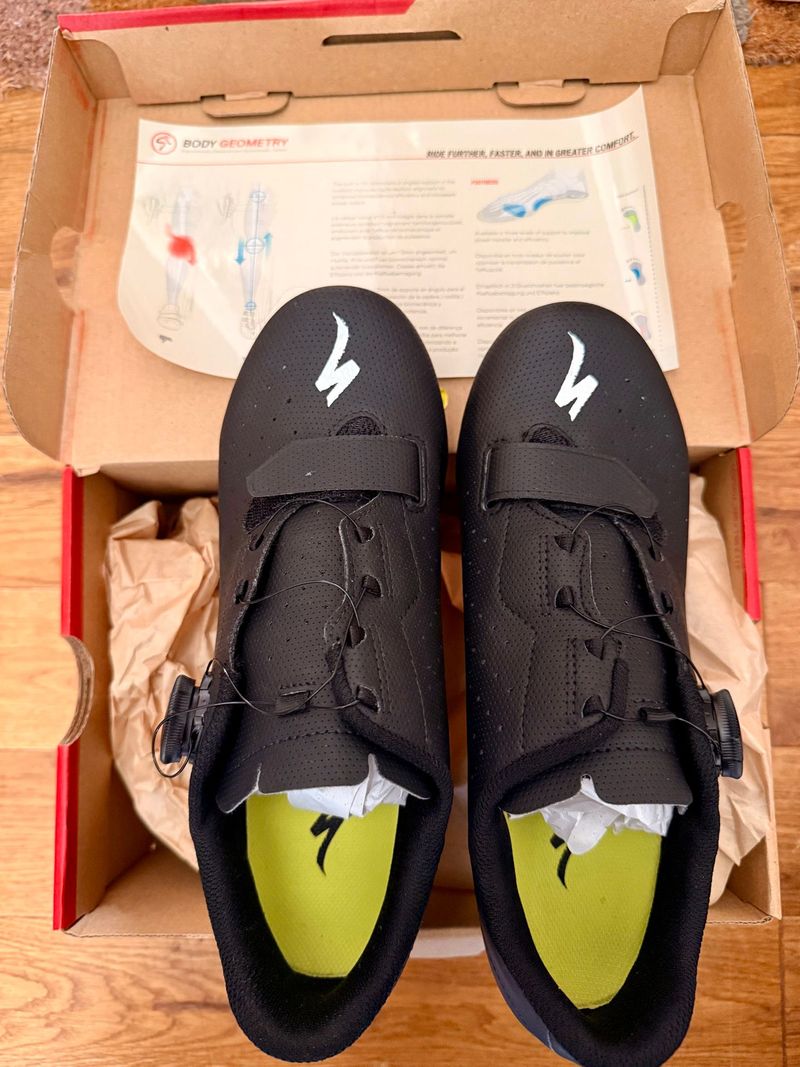 Tweedehands Specialized Torch 2.0 road shoes – black – EU 40 (Boa) 2023 Cycling Shoes