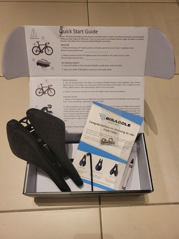 Used BiSaddle 3D Saint Pro Triathlon sattel 2025 bike