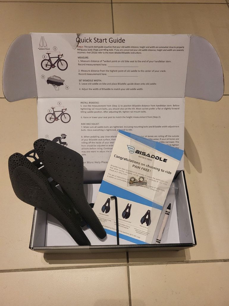 Used BiSaddle 3D Saint Pro Triathlon sattel 2025 bike — image 1 of 6