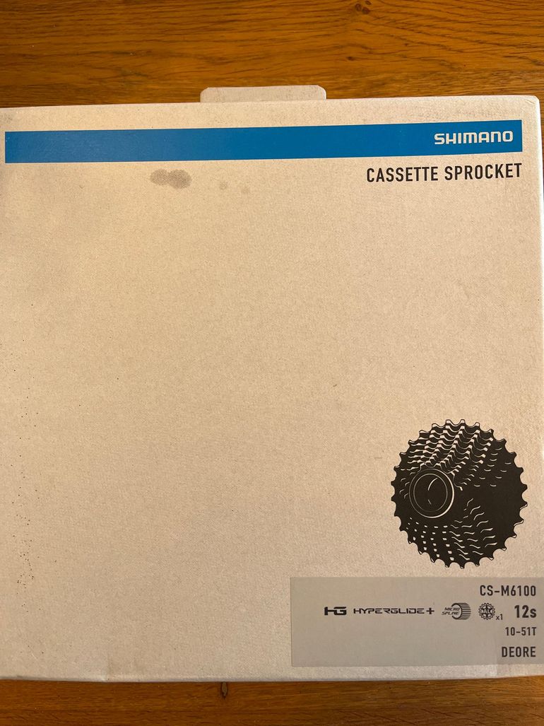 Used Shimano Vds cassette 12v 10-51 M6100 2024 bike — image 1 of 3