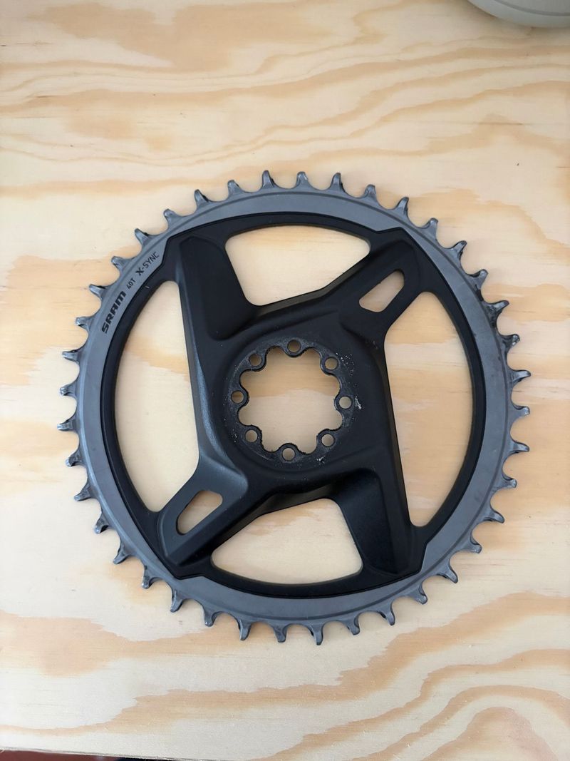 Used Sram Red AXS Chainring 40T Drivetrain & Pedals