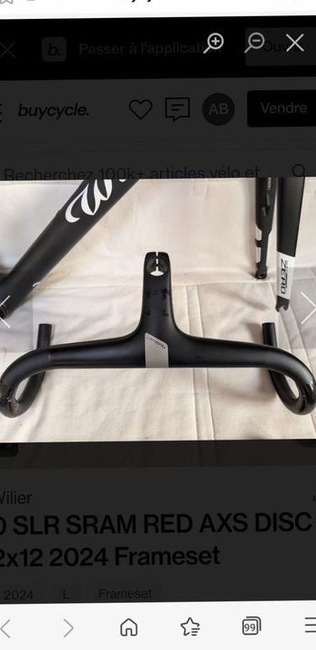Wilier, cockpit carbon