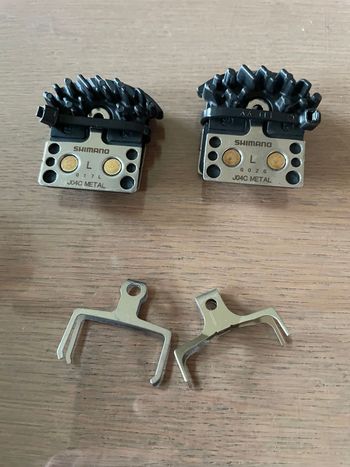 Shimano, J04C metalen brake pads ice tech