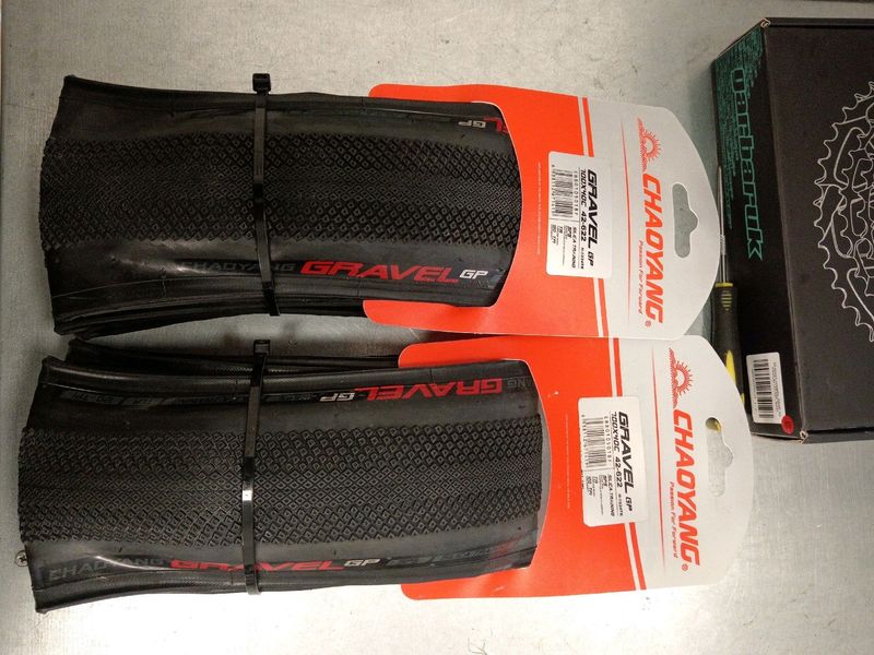 Used Chaoyang Gravel gp 2025 Tyres & Tubes