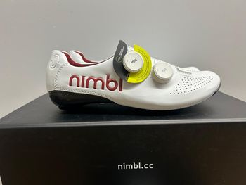 Nimbl, Exceed Road Cycling Shoe White/White