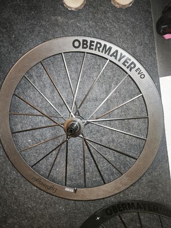 Used Lightweight Obermayer EVO Schwarz ED Wheelset 2025 bike