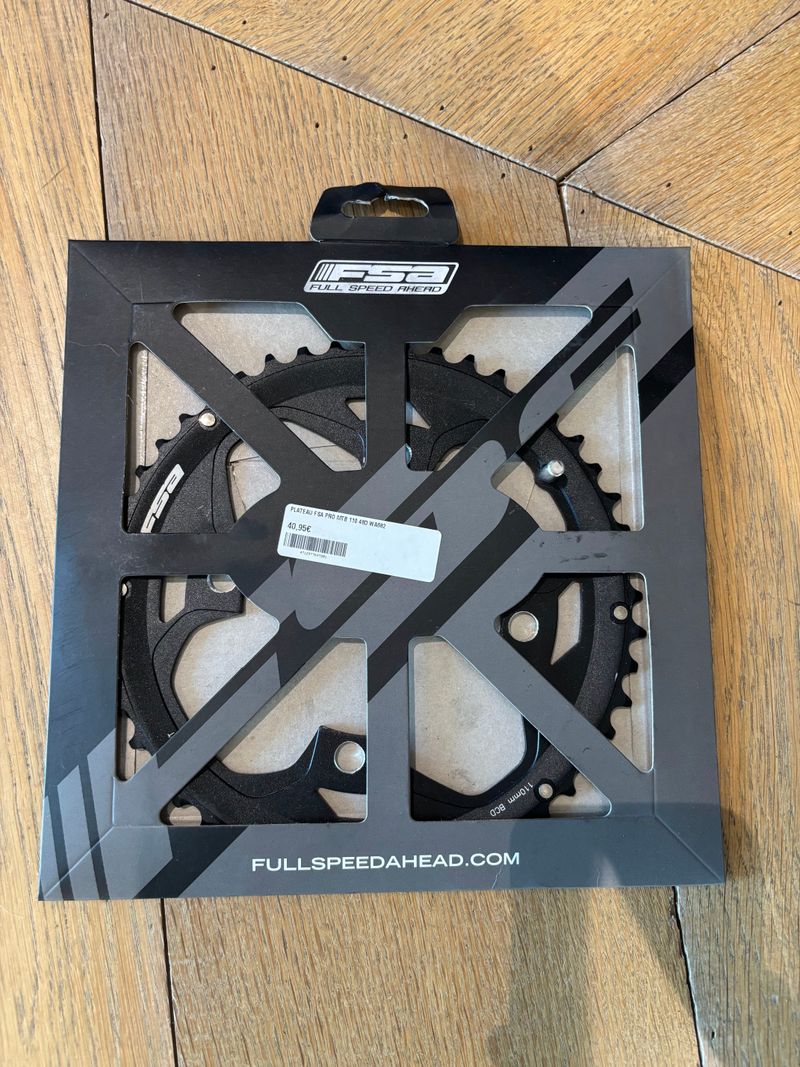 Used Fsa Vero Pro 48T BCD 110mm 11v Chainring Drivetrain & Pedals