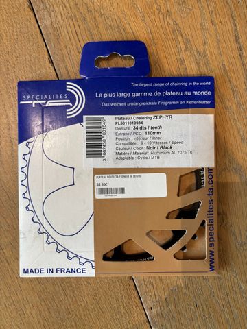 Gebrauchtes Spécialités T.A. Specialites TA Zephyr BCD110 34T Chainring bike — Bild 1 von 3