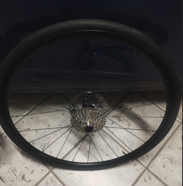 Used Bontrager Paradigm 23 TLR Disc Road Wheel 2025 Wheels