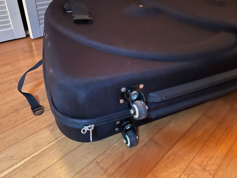 Used Bike-Box Alan Original Bike Box semi-rigida tipo BikeBox Alan (modello Original/GPRS) – scocca ABS, ruote integrate, supporto per ruote, completa di cinghie interne. 2016 bike — image 7 of 11