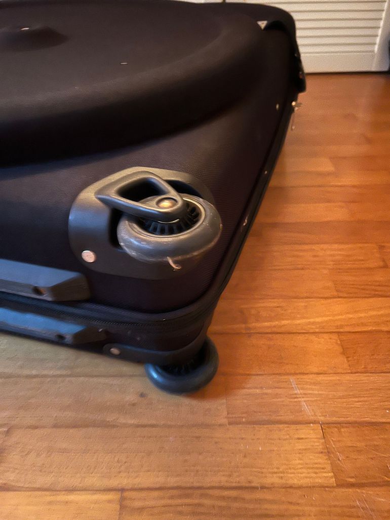 Used Bike-Box Alan Original Bike Box semi-rigida tipo BikeBox Alan (modello Original/GPRS) – scocca ABS, ruote integrate, supporto per ruote, completa di cinghie interne. 2016 bike — image 6 of 11