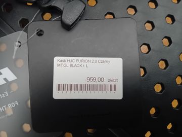 Used Hjc FURION 2.0 Czarny MT.GL BLACK 2023 bike — image 5 of 5