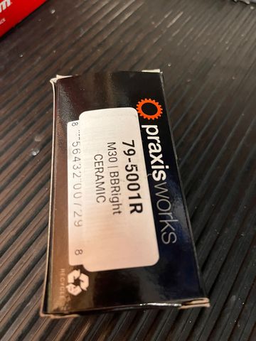 Gebrauchtes Praxis Works M30 BBRIGHT Road Ceramic Bottom Bracket 2025 bike — Bild 4 von 4
