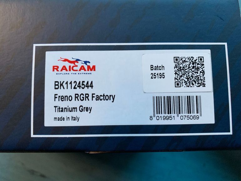 Used Raicam Serie freni RGR FACTORY Titanium 2025 bike — image 5 of 5