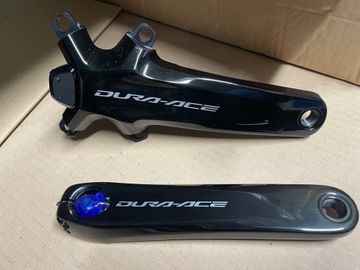 Gebrauchtes Shimano Dura-Ace FC-9000 53/39T Crankset Drivetrain & Pedals
