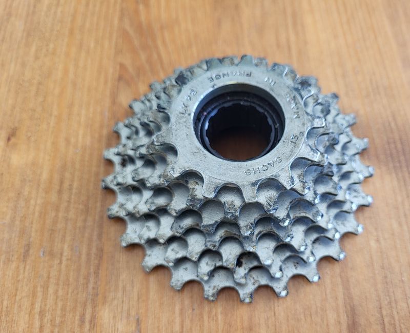 Używany Sachs LY92 7-Speed Freewheel 13-26t 1992 Drivetrain & Pedals