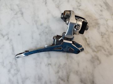 Campagnolo Record Front Derailleur 10-speed Drivetrain & Pedals usato