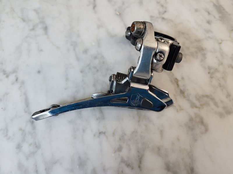 Gebrauchtes Campagnolo Record Front Derailleur 10-speed Drivetrain & Pedals