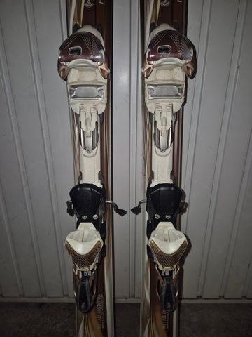 Used Volkl Attiva Tierra Skis 161cm bike — image 3 of 8
