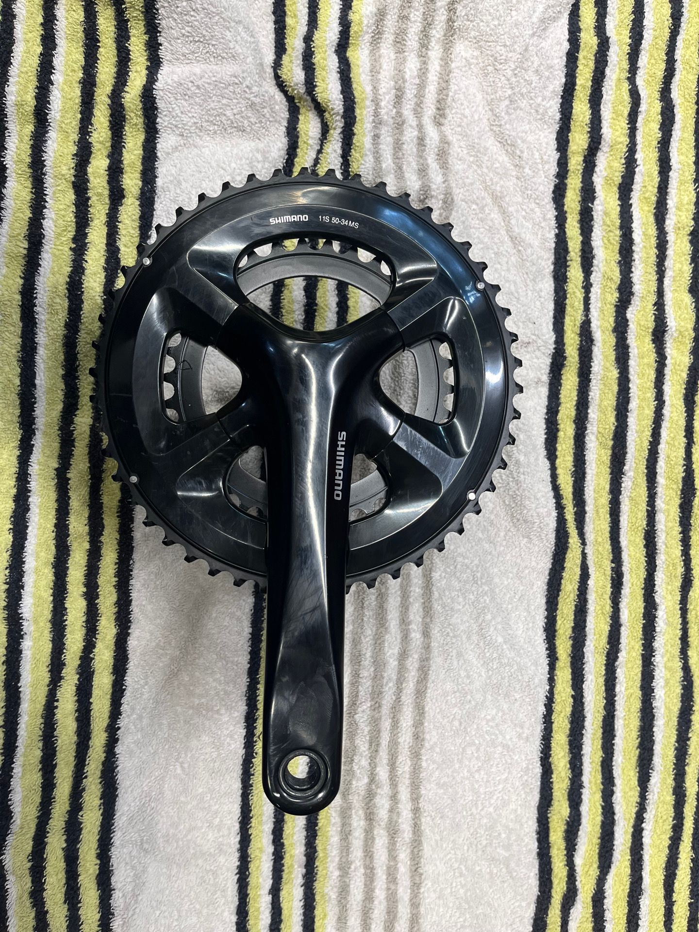 ☆SHIMANO シマノ FC-RS510 165mm 50/34T 2x11s クランクセット BCD