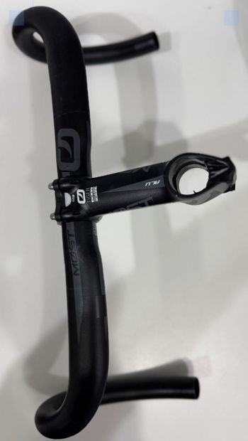 Pinarello, Alu handlebar MOST JAGUAR AERO XA TICR - 43cm+stem MOST ALU TIGER - 13 cm
