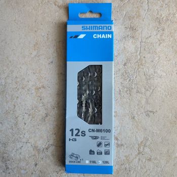 Shimano, Corrente  DEORE CN-M6100 de 12v com Quick-Link 126 Elos