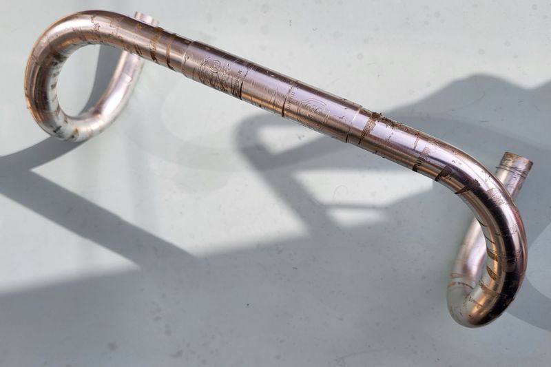 3T Grand Prix TDF 40 Aluminum Handlebar Cockpit usato
