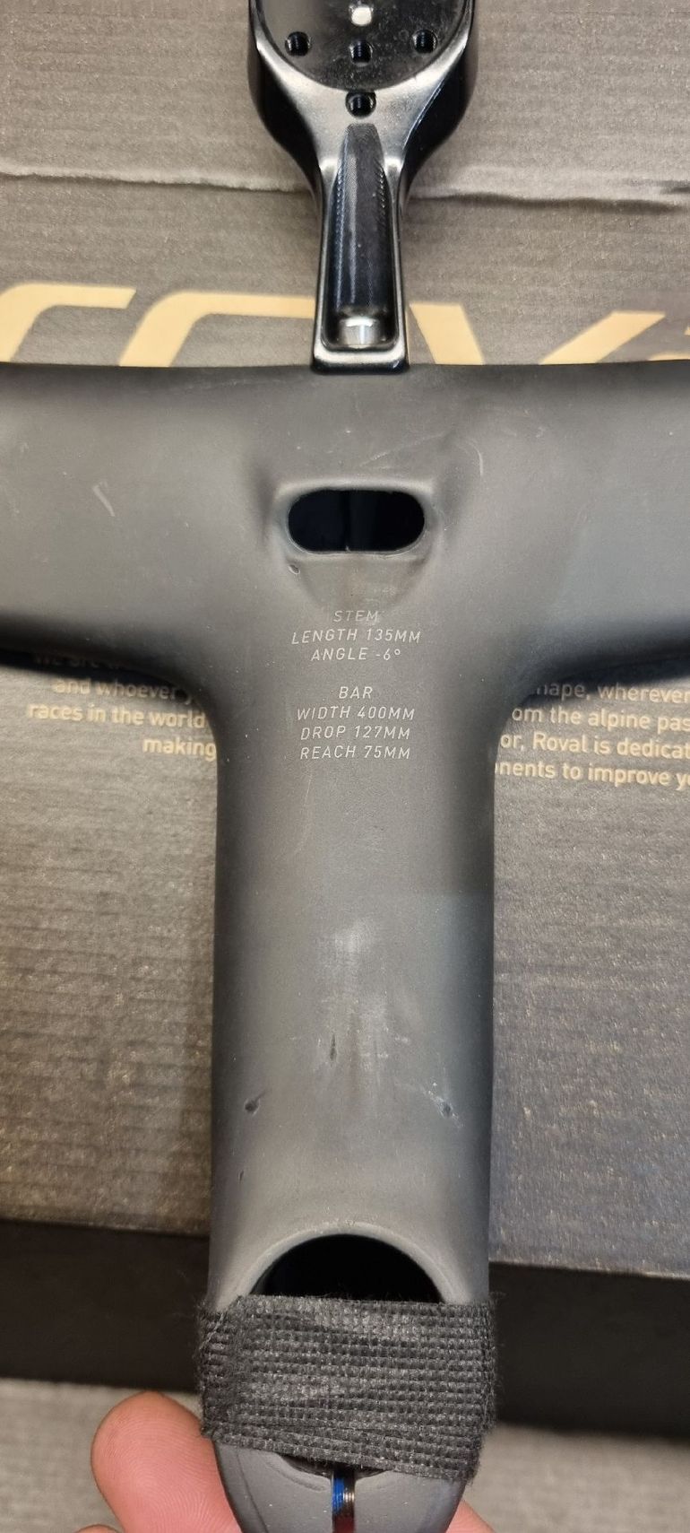 Roval cockpit roval rapide 400mm x 135mm 2024