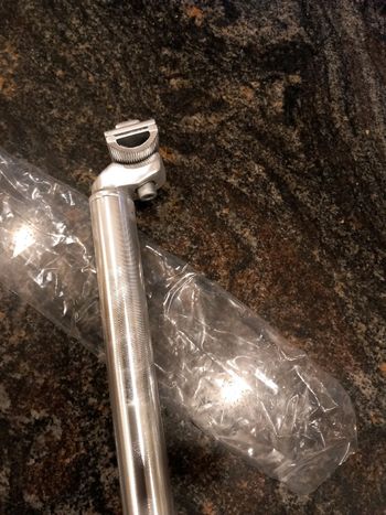 Używany ergotec 27.2 alu zilver 2024 Saddles & Seatposts