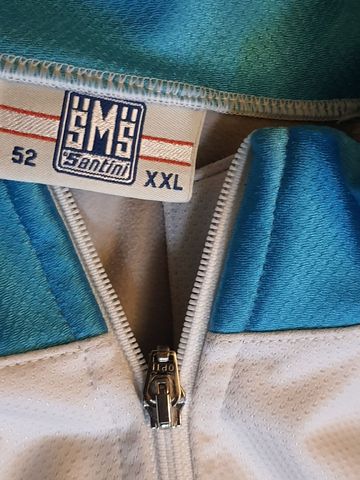 Santini windstopper Jacke XXL 2020 bike usato — immagine 4 di 5