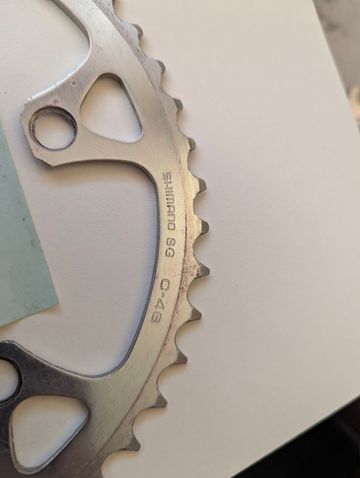 Used Shimano Corona Anteriore SG 46T 104 BCD bike — image 2 of 4