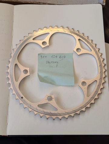 Used Shimano 51T 124 BCD Chainring bike — image 3 of 3