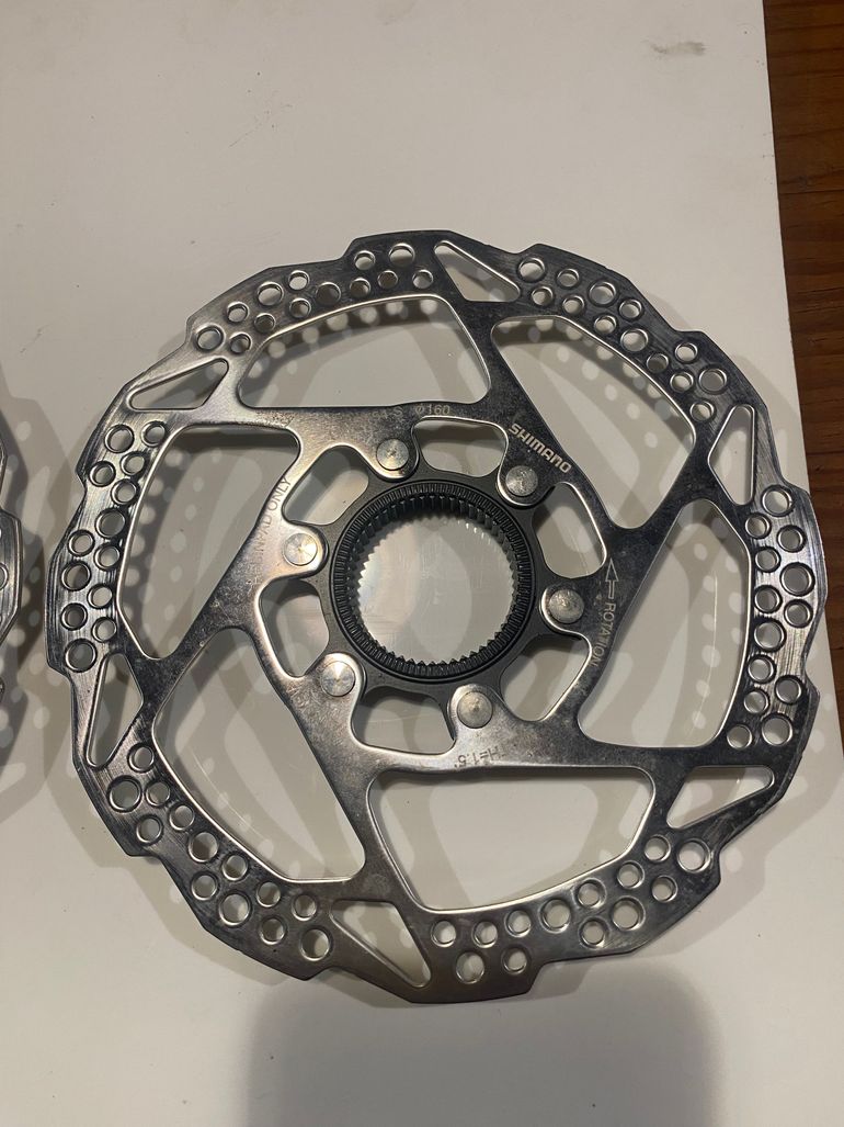 Used Shimano SM-RT54 Brake Rotor bike — image 2 of 3
