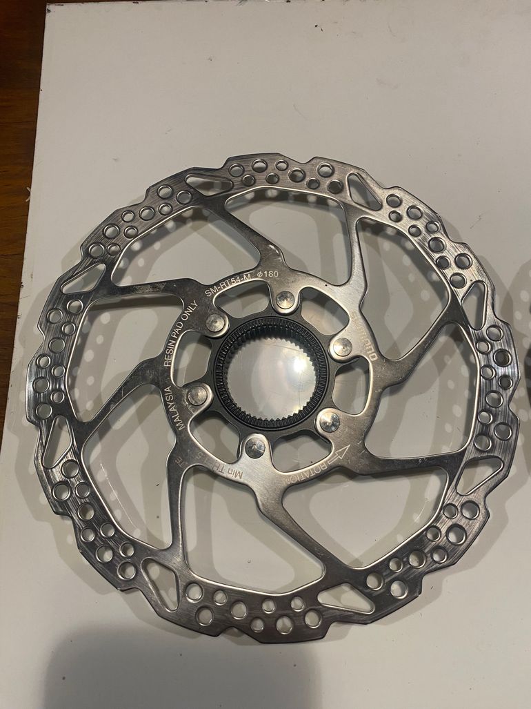 Used Shimano SM-RT54 Brake Rotor bike — image 3 of 3