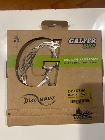 Used Galfer DB103W 180x1.8mm Brake Rotor Brakes