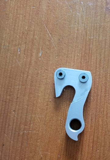 Použité Dedacciai Forcellino posteriore Cambio Titanio K-19 - Argento Drivetrain & Pedals