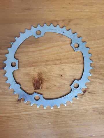 Used Shimano Biopace 40T Chainring Drivetrain & Pedals