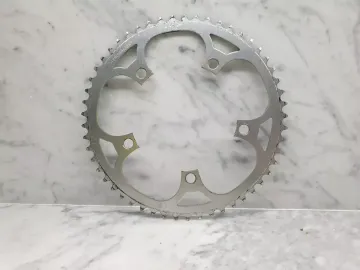 Brugt Stronglight Corona Race Shimano Guarnitura Crankset 53t 130mm Drivetrain & Pedals