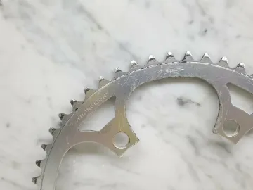 Used Stronglight Corona Race Shimano Guarnitura Crankset 53t 130mm bike — image 3 of 4